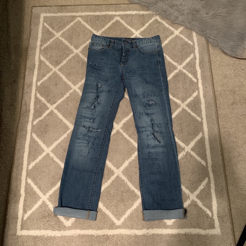 Chaps mom jeans